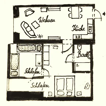 Schloss Luehburg Apartamento *
